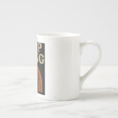 Behalt Going: Positivität in jedem Schritt Porzellantasse (Rechts)