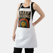 Behalt Going: Positivität in jedem Schritt Schürze (InSitu)