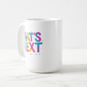 Behalt Going T - Shirt Kaffeetasse (Vorderseite Links)