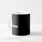 Behalt Hammering Archery Motivierend Bow Hu Kaffeetasse (Vorderseite Links)