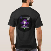Behalt, ich bin ein paranormaler Ermittler T-Shirt (Rückseite)