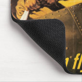 Behalt ihm, er fliege! mousepad (Ecke)