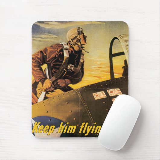 Behalt ihm, er fliege! mousepad (Mit Mouse)