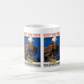 Behalt Ihm frei Kaffeetasse (Mittel)