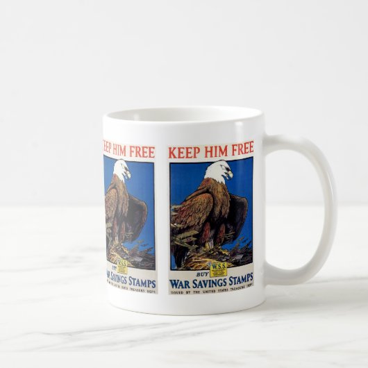 Behalt Ihm frei Kaffeetasse (Rechts)