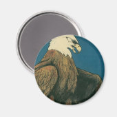 Behalt Ihm frei Magnet (Vorderseite/Rückseite)