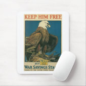 Behalt Ihm frei Mousepad (Mit Mouse)