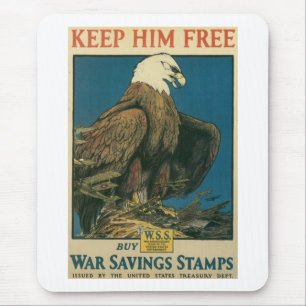 Behalt Ihm frei Mousepad