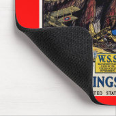 Behalt Ihm frei Mousepad (Ecke)