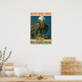 Behalt Ihm frei Poster (Küche)