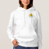 Behalt ihren wilden Sonnenblumenfrosch Hoodie (Vorderseite)