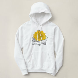 Behalt ihrer wilden Sonnenblume Hoodie