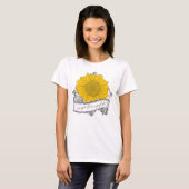 Behalt ihrer wilden Sonnenblume T-Shirt (Vorne ganz)