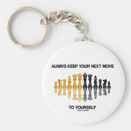 Behalt immer deinen nächsten Schritt zu deinem Sch Schlüsselanhänger