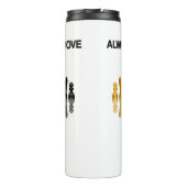 Behalt immer deinen nächsten Schritt zu deinem Sch Thermosbecher (Rückseite)