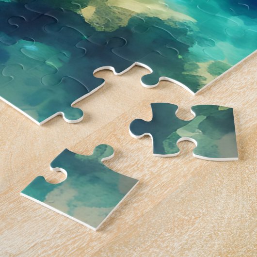 Behalt in Touch | Meeresschildkröten schwimmen Puzzle (Seite)