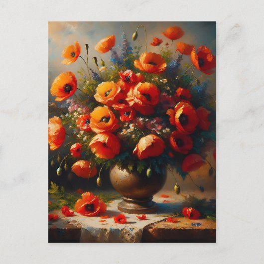 Behalt in Touch | Rote Pflaumen Postkarte (Vorderseite)