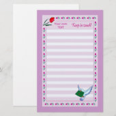 Behalt in Touch Stationery Briefpapier (Vorne/Hinten)