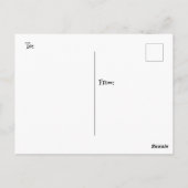 Behalt in Touch | Türkiswache Postkarte (Rückseite)