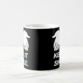 BEHALT IT EINFACH Khaby Lame Kaffeetasse (Mittel)