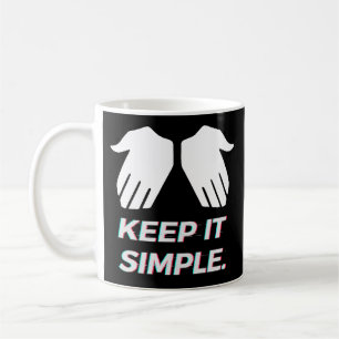 BEHALT IT EINFACH Khaby Lame Kaffeetasse
