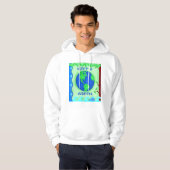 Behalt It Green Rett Earth Environment Art Hoodie (Vorne ganz)