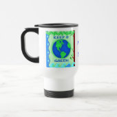 Behalt It Green Rett Earth Environment Art Reisebecher (Links)
