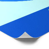 Behalt It Green Rett Earth Environment Blue Wall A Poster (Ecke)