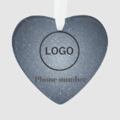 Behalt It Real" Basset Hound Tag Ornament (Rückseite)