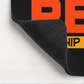 Behalt It Real mit Hip Hop Mousepad (Ecke)