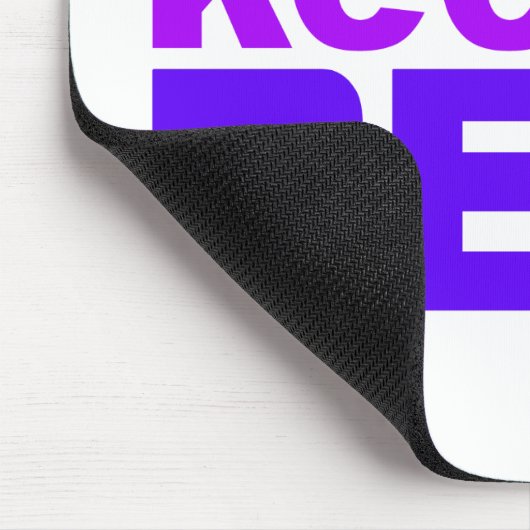 Behalt It Real mousepad (Ecke)