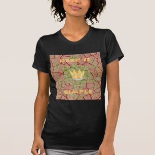 Behalt It Simple: Cracked Earth Royal Clarity Art T-Shirt