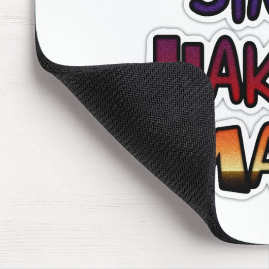 Behalt It Simple Hakuna Matata Art Print Mousepad (Ecke)