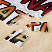 Behalt It Simple Hakuna Matata Art Print Puzzle (Seite)