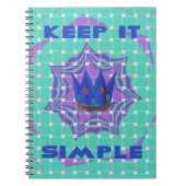 Behalt It Simple: The Royal Clarity Notizblock (Vorderseite)