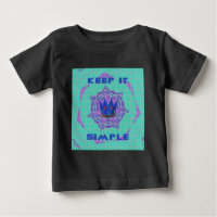Behalt It Simple: The Royal Clarity Pattern Art
