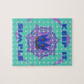 Behalt It Simple: The Royal Clarity Pattern Art Puzzle (Horizontal)