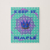 Behalt It Simple: The Royal Clarity Pattern Art Puzzle (Vertikal)