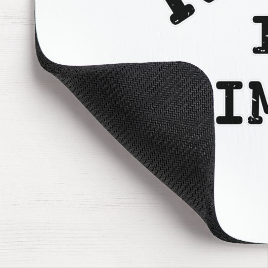 Behalt It Simple Typografy Mousepad (Ecke)