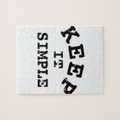 Behalt It Simple Typografy Puzzle (Horizontal)