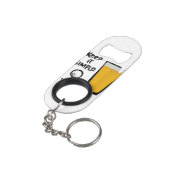 Behalt It Simples Funny Golf Beer Mini Flaschenöffner (Rückseite Schrägansicht)