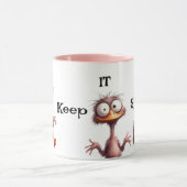Behalt It Spicy Coffee Tasse - Fett Sips, Bold Vib (Zentrum)