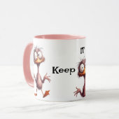Behalt It Spicy Coffee Tasse - Fett Sips, Bold Vib (Vorderseite Links)