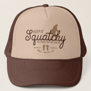 Behalt It Squatchy Trucker Hat Truckerkappe