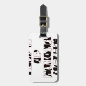 Behalt It Up / Hakuna Matata Art Print Gepäckanhänger (Vorderseite vertikal)