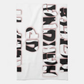 Behalt It Up / Hakuna Matata Art Print Küchentuch (Vertikal)