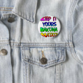Behalt It Yours Hakuna Matata Art Print Button (Beispiel)