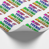 Behalt It Yours Hakuna Matata Art Print Geschenkpapier (Ecke)