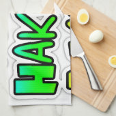 Behalt It Yours Hakuna Matata Art Print Küchentuch (Viertel Falte)