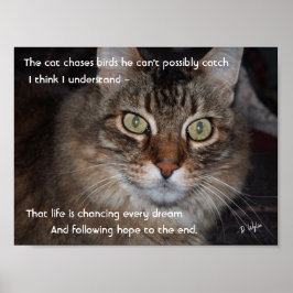 Behalt Jagd Träume Poster